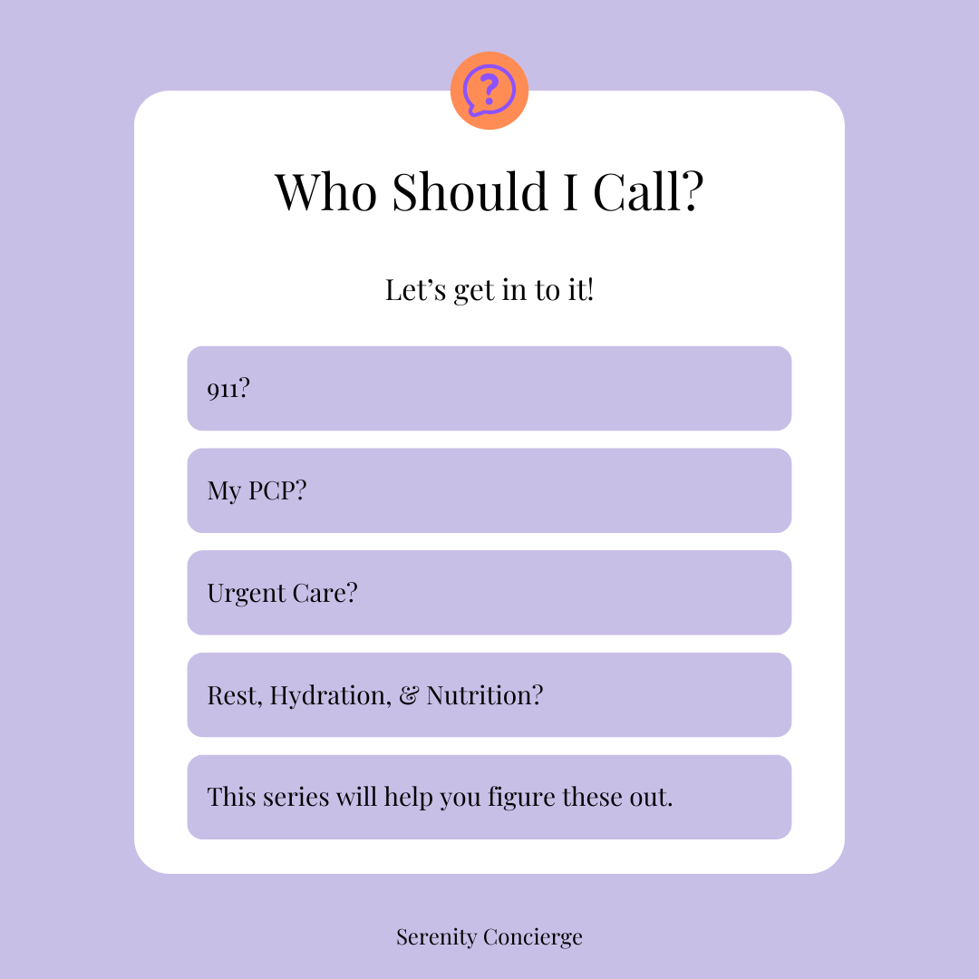 Who To Call 